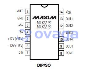 MAX8216ESD  pin out